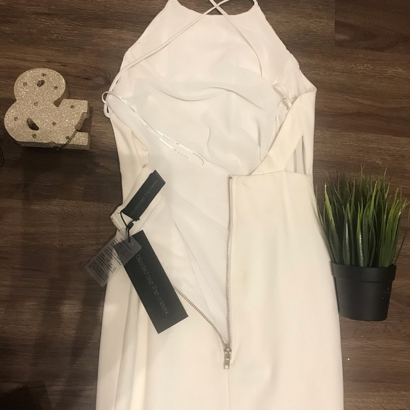 Bless'ed Are the Meek Ivory Fire MIDI Dress - Picture 8 of 12